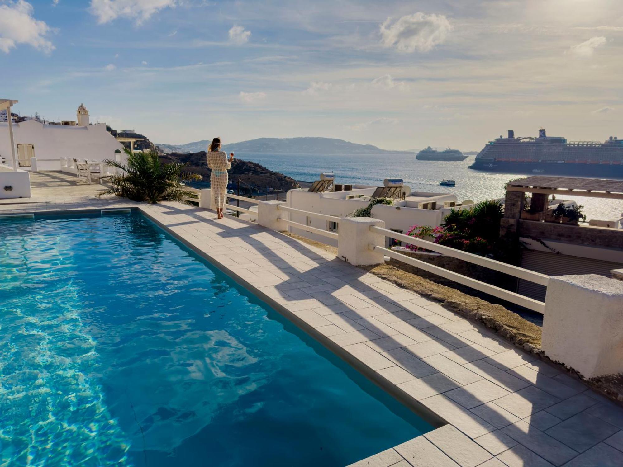 With-Inn Mykonos Suites Tourlos Zewnętrze zdjęcie