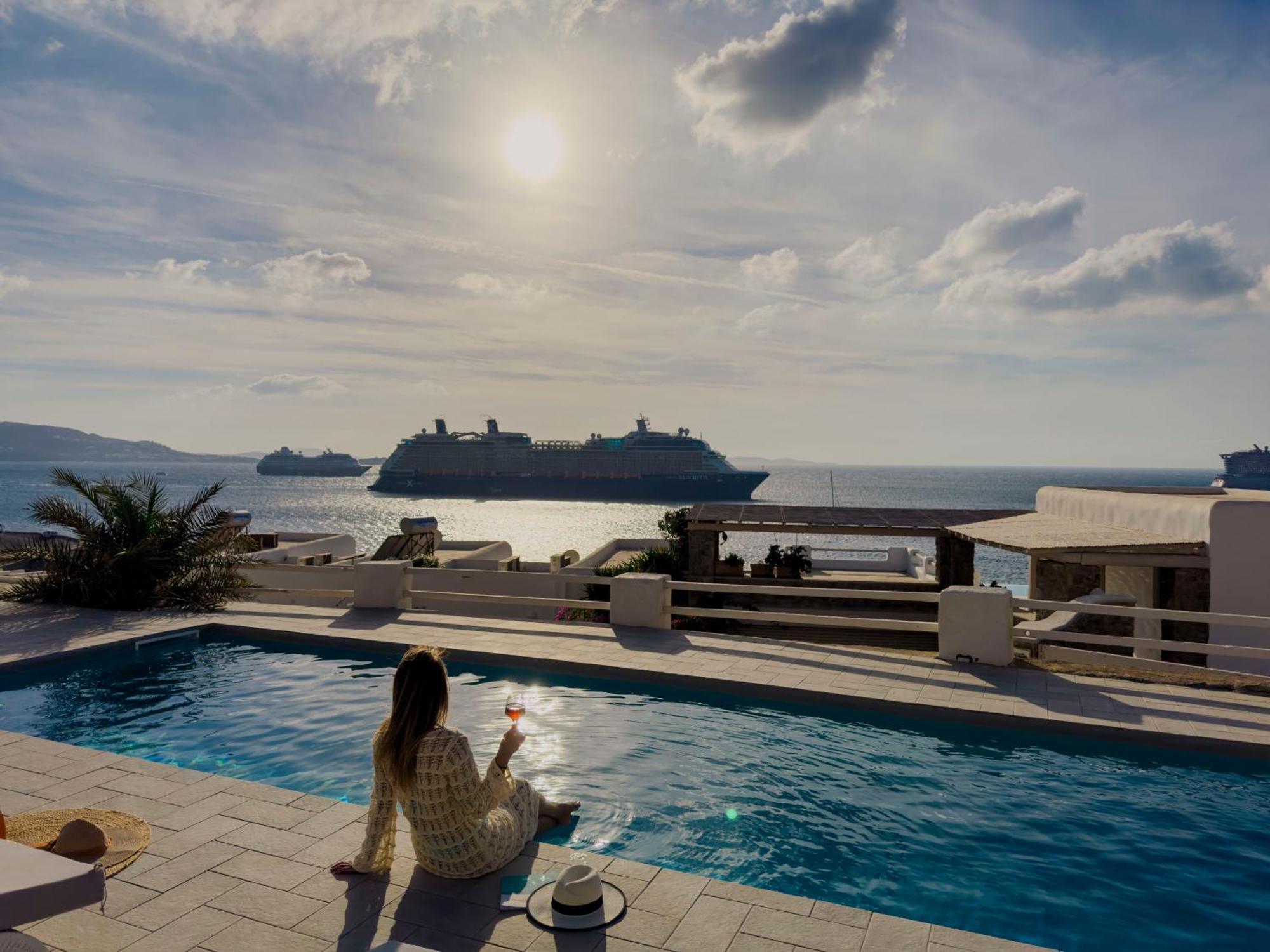 With-Inn Mykonos Suites Tourlos Zewnętrze zdjęcie