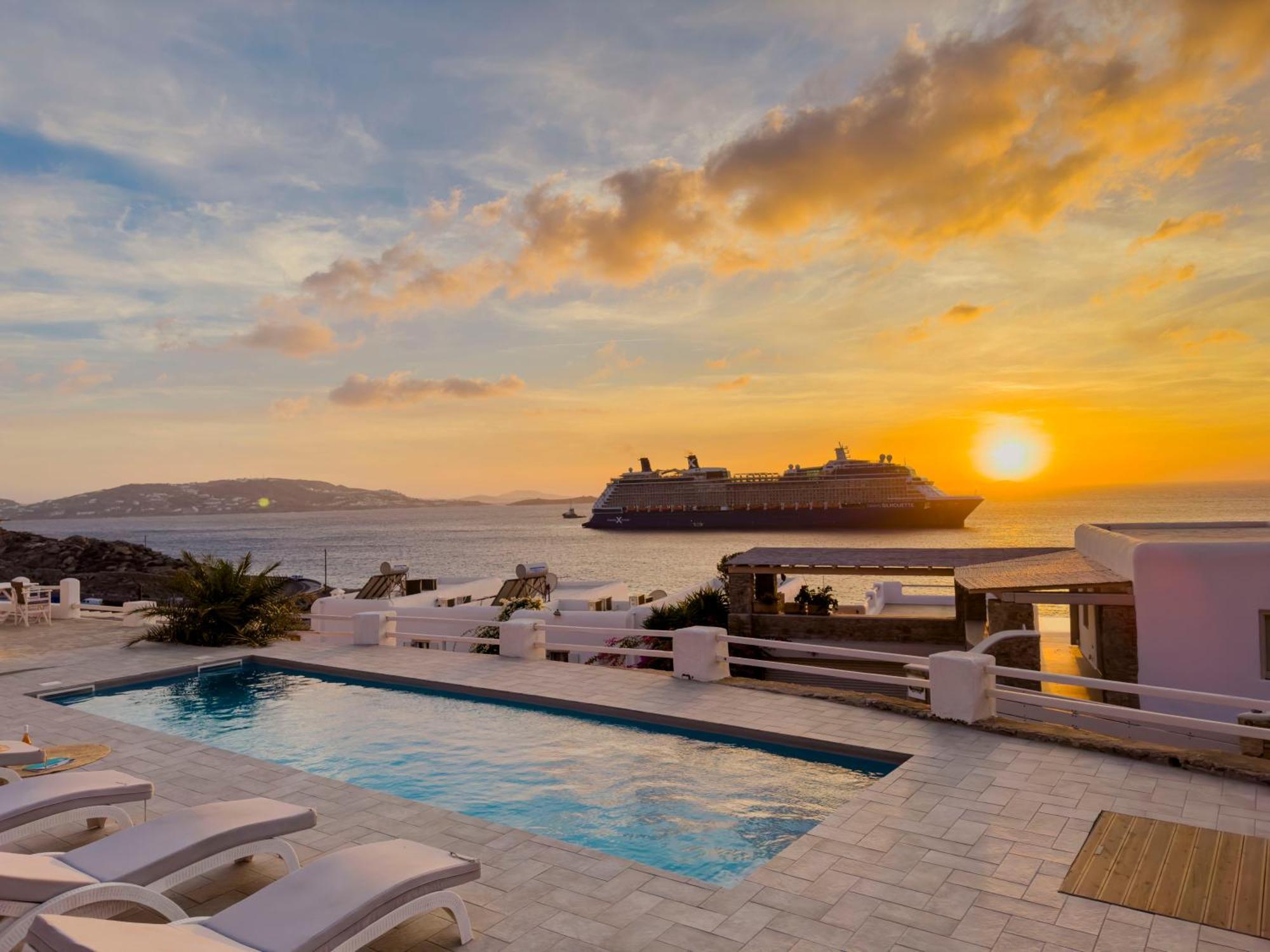 With-Inn Mykonos Suites Tourlos Zewnętrze zdjęcie
