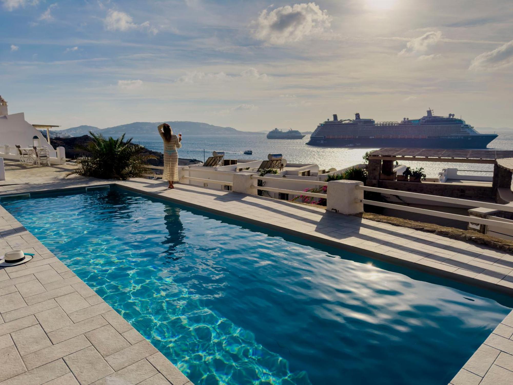 With-Inn Mykonos Suites Tourlos Zewnętrze zdjęcie